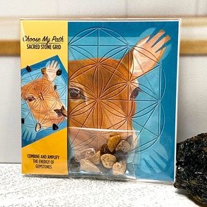 New Choose My Path Sacred Stone Mini Crystal Grid | Crystals | Crystal Grid